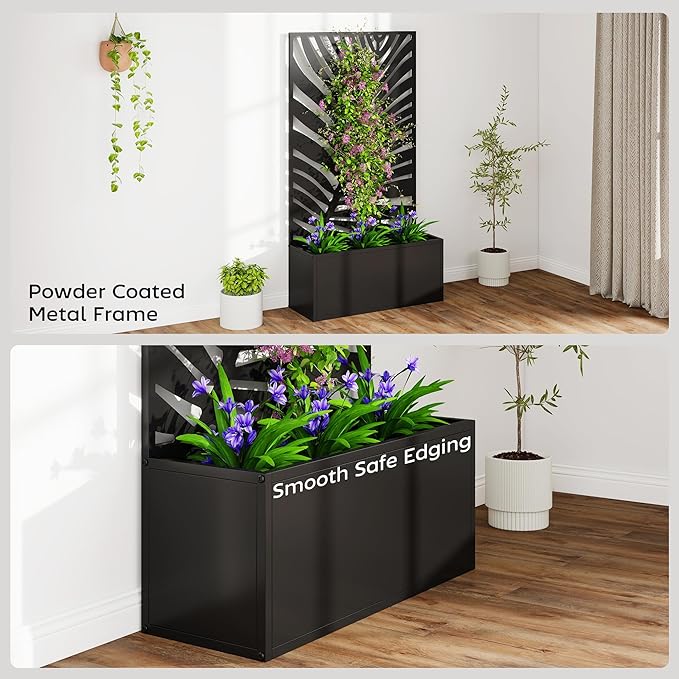 Outsunny Metal Raised Garden Bed - Image 6