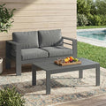 Solaste Aluminum Patio Furniture Set by Solaste