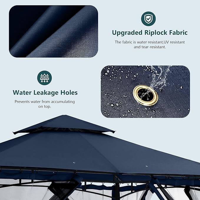 MASTERCANOPY Outdoor Garden Gazebo - Image 3