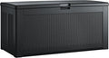 Rubbermaid Extra Large Resin Outdoor Storage Deck Box, Weather Resistant by Rubbermaid
