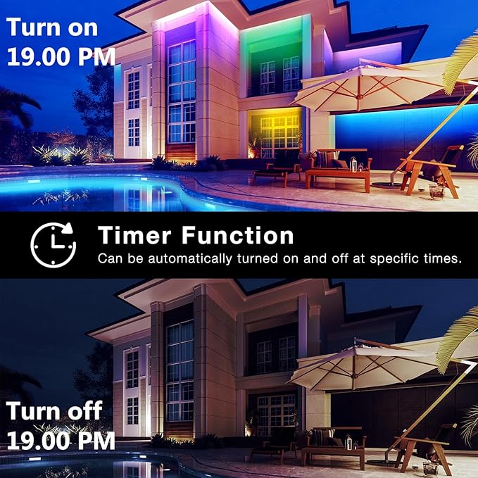 Outdoor LED Strip Lights Waterproof 100ft, IP67 Waterproof LED Light Strips - Image 6