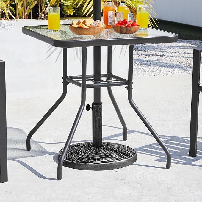 Yaheetech 22 lbs Outdoor Umbrella Base, Heavy Duty Market Umbrella Base Stand - Image 4