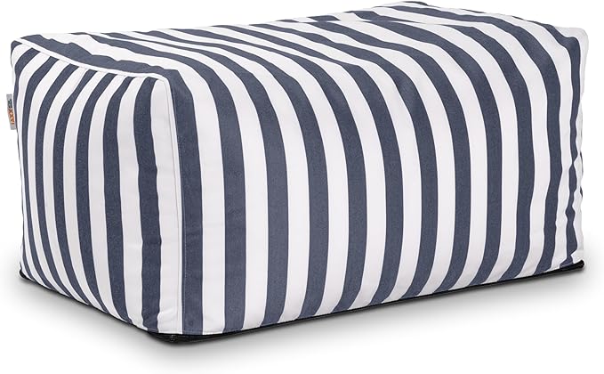 Jaxx Leon Outdoor Bean Bag Ottoman by Jaxx