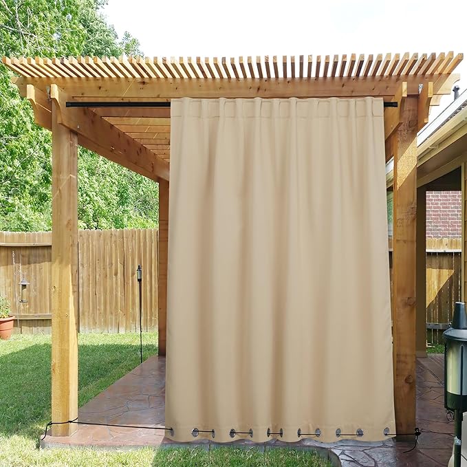 NICETOWN 2 Panels Outdoor Curtains - Image 7