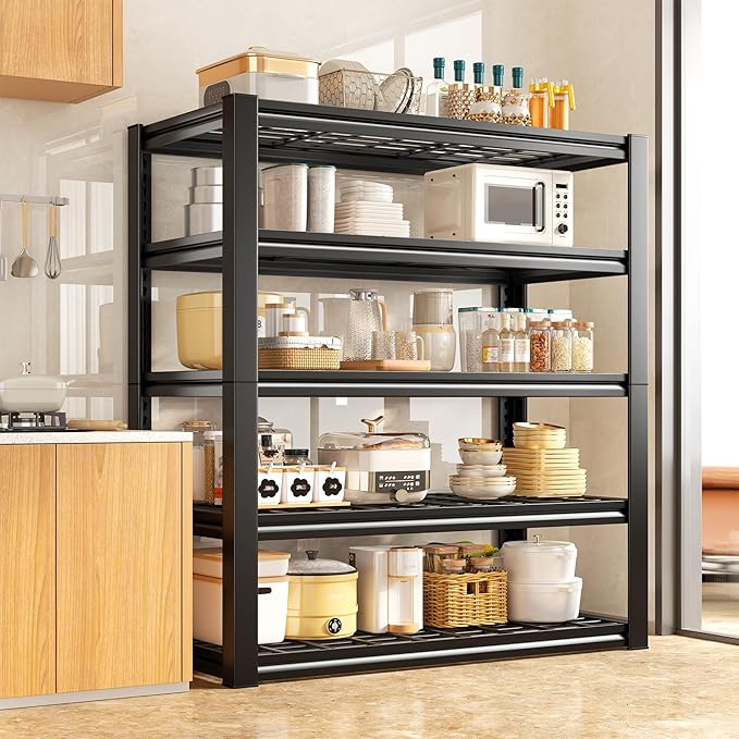 REIBII Garage Shelving 3200LBS, 5-Tier Storage Shelves, Adjustable Industrial - Image 6