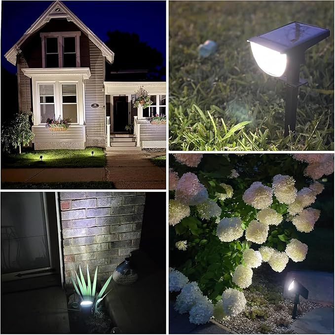 Solar Lights Outdoor Waterproof IP65, Solar Powered 76 LED 3 Lighting Modes - Image 7