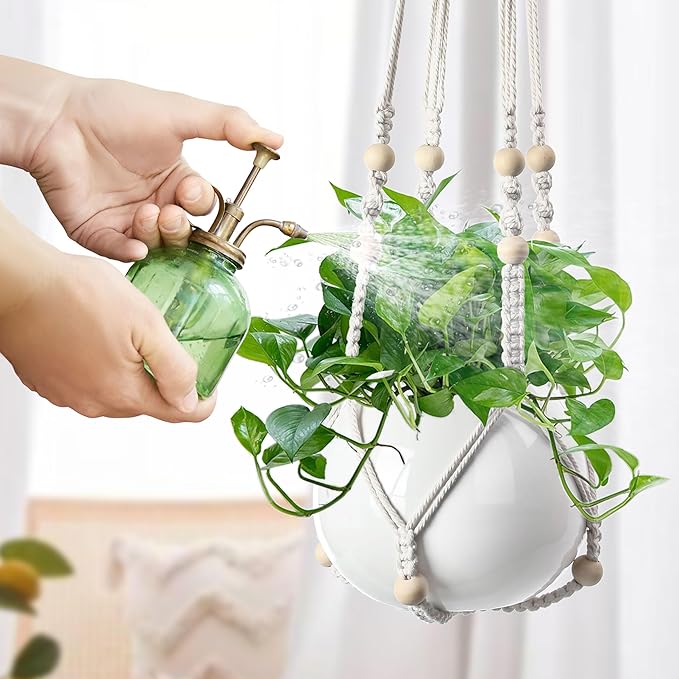 3 PCS Macrame Plant Hanger Indoor Hanging Planter Basket - Image 6