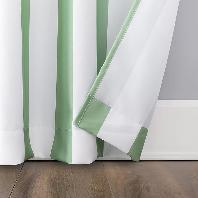 Sun Zero Valencia Cabana Stripe Indoor/Outdoor UV Protectant Energy Efficient - Image 4