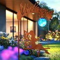 HONGLAND Solar Garden Lights Outdoor Decor, Solar Fairy Lights Outdoor Moon by HONGLAND