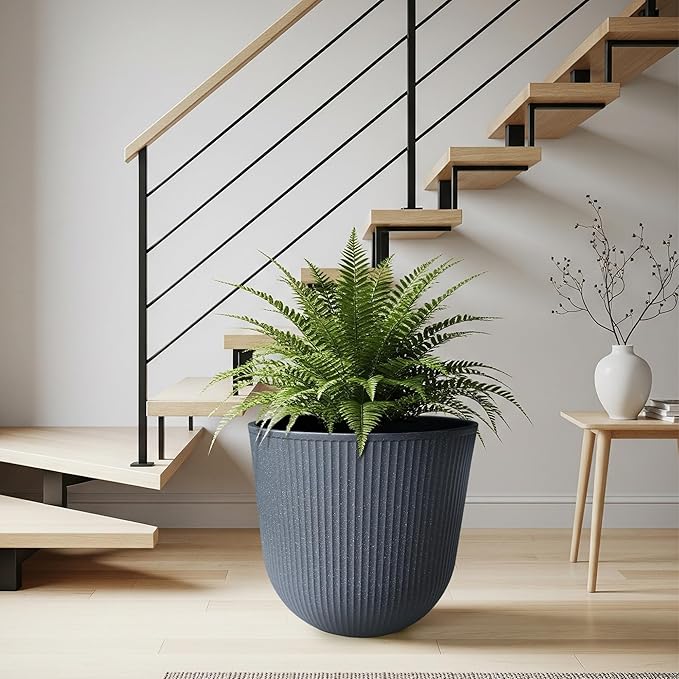 WORTH Garden Round Large Planter Pot 1-Pack - Image 6