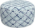 LVTXIII Outdoor Inflatable Ottoman, Fade-Resistant Round Footrest Stool D31”x by LVTXIII