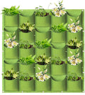 LITLANDSTAR Planter, 25 Pockets Hanging Vertical Wall Bag, Indoor-Outdoor Use by LITLANDSTAR