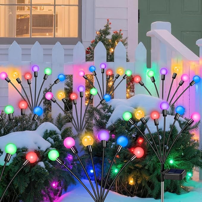 Solar Garden Lights Outdoor, Swaying Light Waterproof Solar Lights Outdoor - Image 8