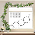 24 Pcs Chain Trellis for Climbing Plants, 120 Inch Long Metal Plant Trellis by FHWTY
