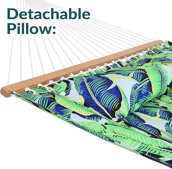 Sunnydaze Quilted Outdoor Hammock - Image 7