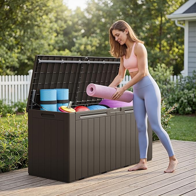Greesum 110 Gallon Outdoor Storage Box - Image 5