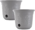 Suncast 2 Pack 300 Foot Heavy Duty 5 Gallon Decorative Plastic Hose Pot by Suncast
