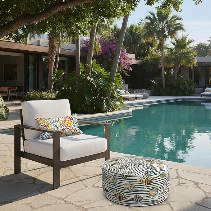 LVTXIII Indoor/Outdoor Inflatable Ottoman - Image 2