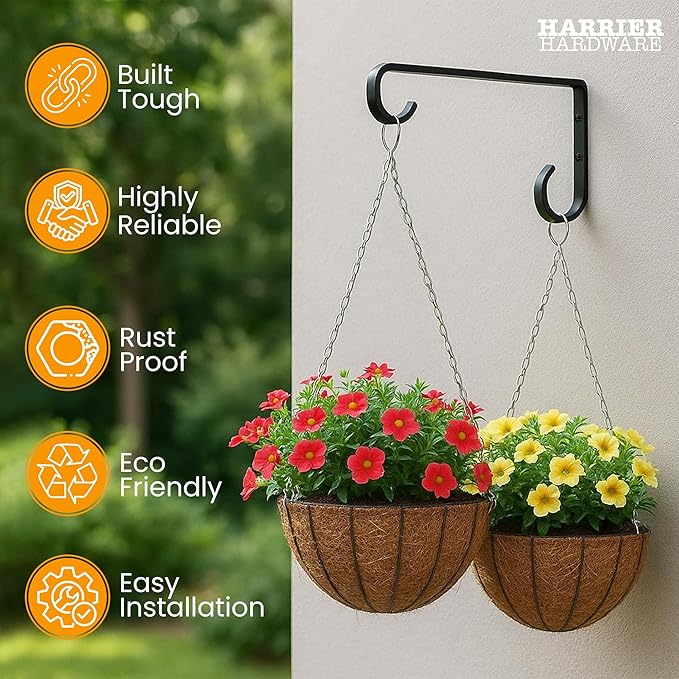 Metal Plant Hangers Outdoor - Image 2
