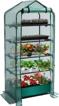 Mini Greenhouse for Indoor Outdoor, 5 Tier Shelves Rack Small Green House Heavy by Unknown