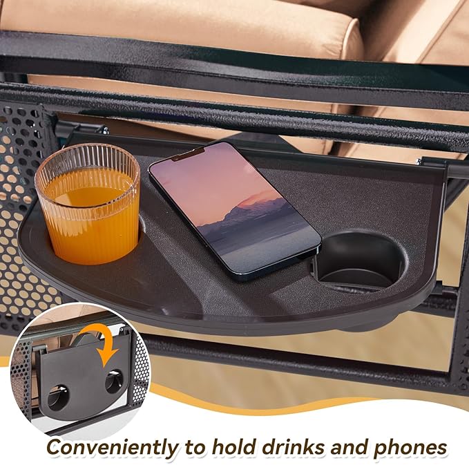 3 in 1 Outdoor Porch Swing - Image 7