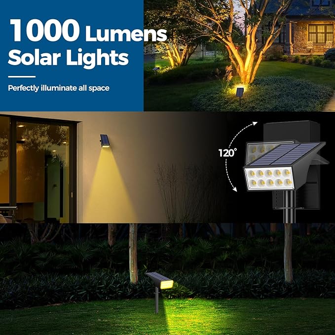 Solar Lights Outdoor Waterproof IP65, Spot Solar Light - Image 6