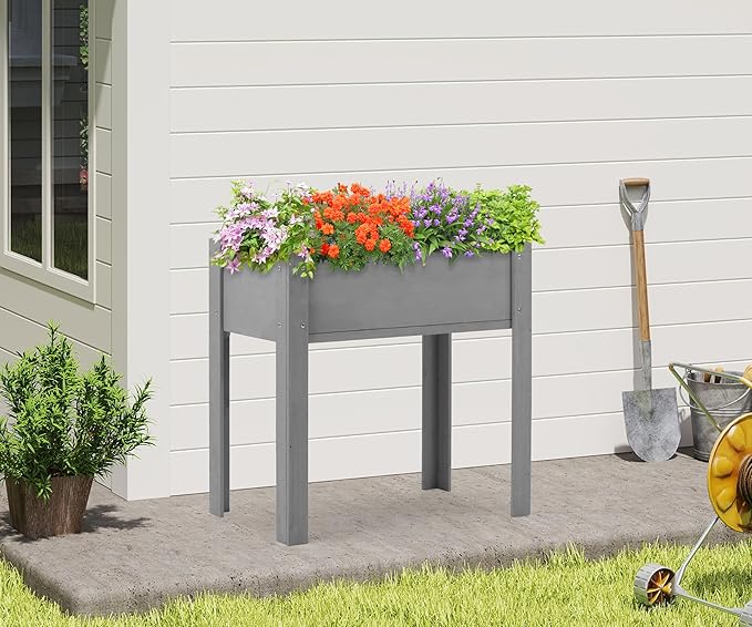 SoliWood Set of 2 Raised Garden Bed - Image 2