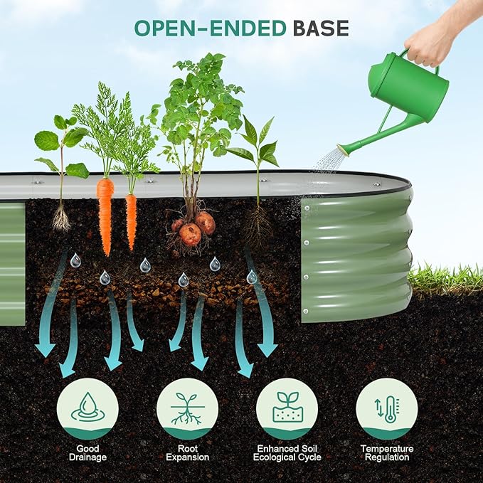 Galvanized Raised Garden Bed - Image 5