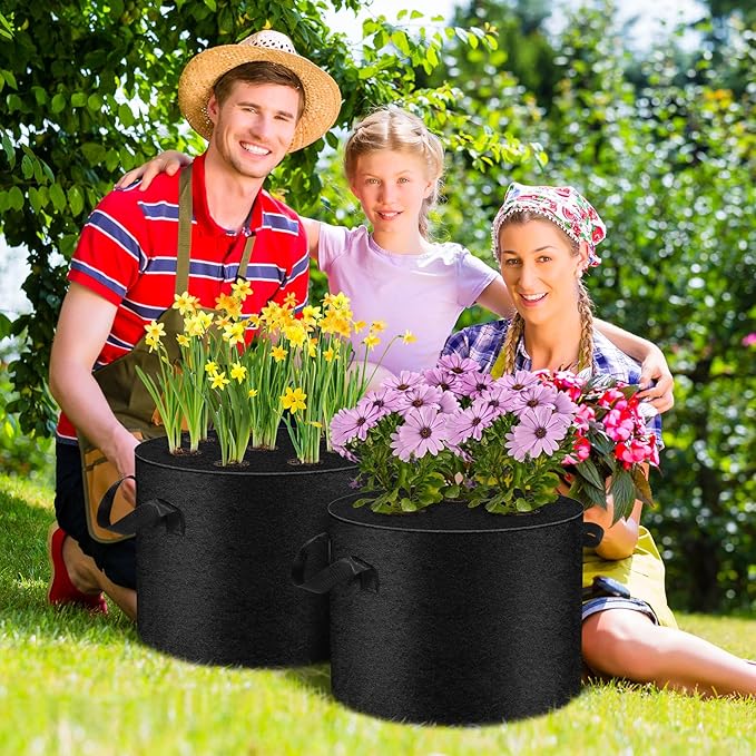 3 Pack 10 Gallon Grow Bags - Image 6