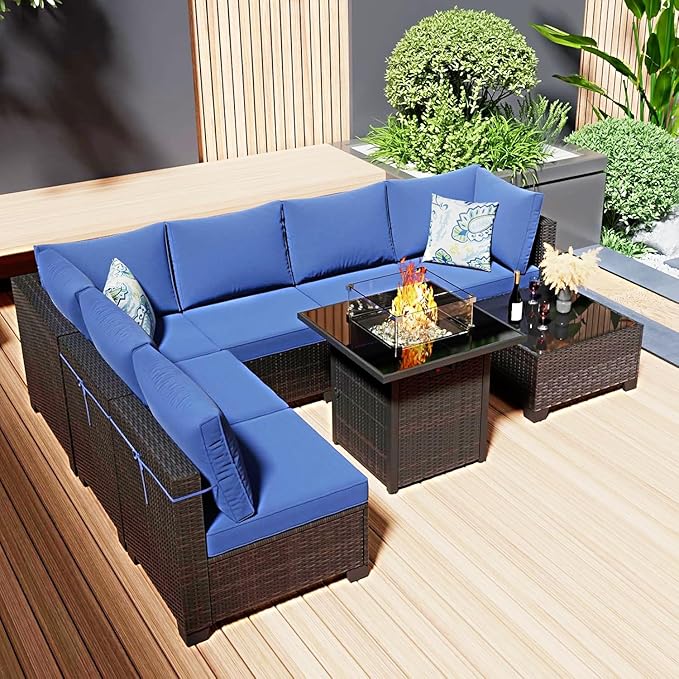 8-Piece Patio Furniture Set by Ophelian