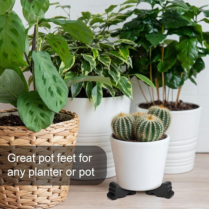 Kigeli 6 Pcs Resin Garden Pot Feet - Image 5