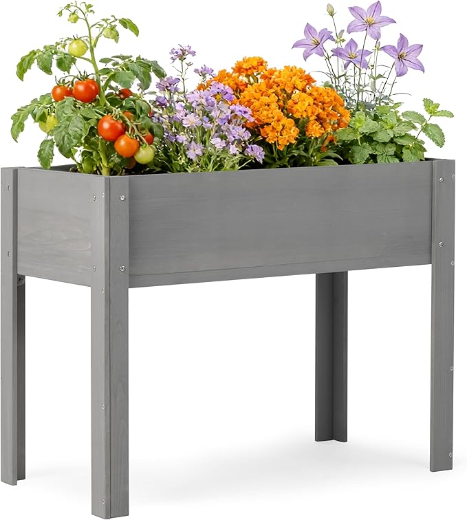 SoliWood Raised Garden Bed by OutdoorFurniture