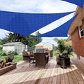 Patio Paradise 10' x 10' x 9'10" Sun Shade Sail Triangle Canopy, Permeable by Patio
