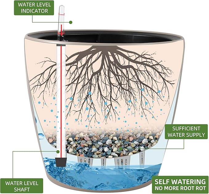 Dexceder 13x12 Self Watering Planter - Image 2
