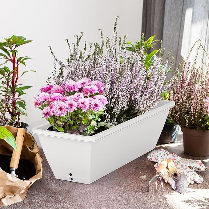 8 Pack 24 Inch Window Planter Box - Image 6