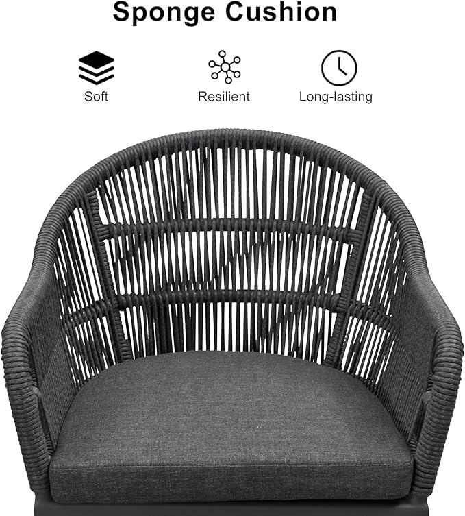 PURPLE LEAF 9 Pieces Patio Dining Set - Image 3