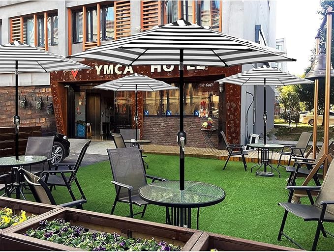 Blissun 7.5 ft Patio Umbrella, Yard Umbrella, Outdoor Market Umbrella - Image 5