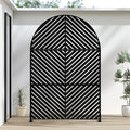 Casaphoria 72" H x 47" W Arched Metal Privacy Screen by Casaphoria