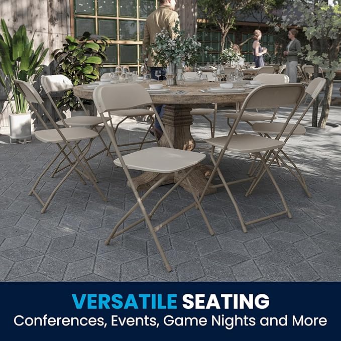 Flash Furniture Hercules Series Plastic Folding Chairs - Image 8