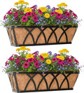 Window Deck Railing Planters Boxes by EIMQUVW