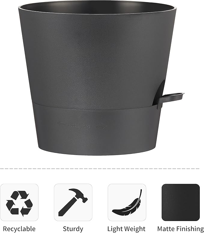 FaithLand 2-Pack 10 Inch Planter Pots - Image 4