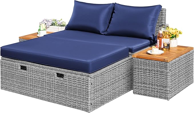 Flamaker Outdoor Rattan Lounge Chair by Flamaker