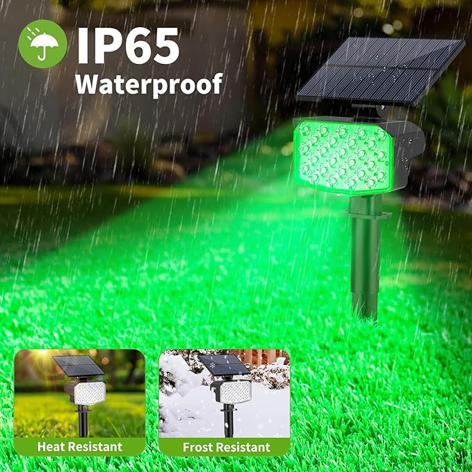 Solar Color Changing Spot Lights Outdoor, Solar Christmas Lights Outdoor - Image 6