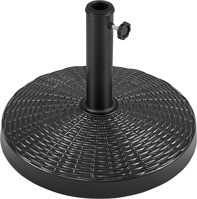 Yaheetech 31lbs Umbrella Base, Heavy Duty Patio Umbrella Base Stand, Round by Yaheetech