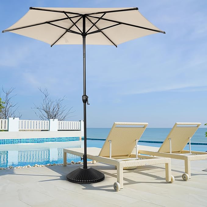 Abba Patio 7.5FT Lyon Outdoor Patio Umbrella Outdoor Table Umbrella - Image 5