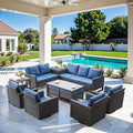 Belord Spacious 11 Pieces Patio Conversation Set by Belord