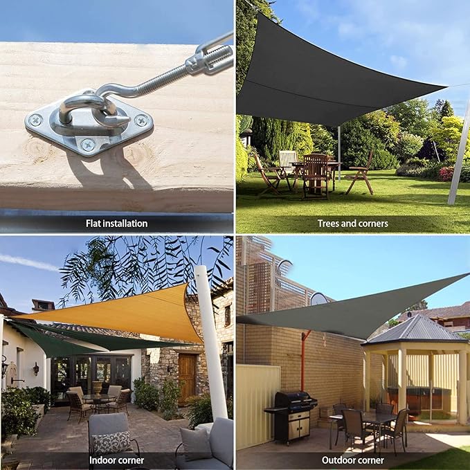 Sun Shade Sail Hardware Kit 8 Inch - Image 5