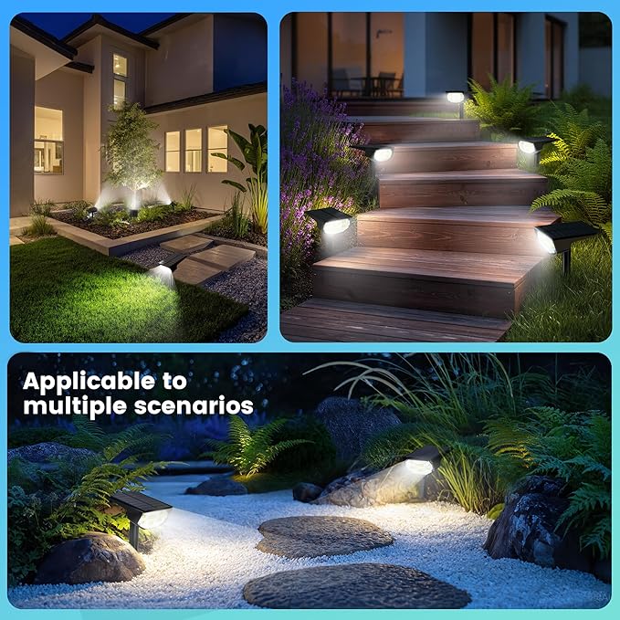 Solar Spot Lights Outdoor IP68 Waterproof, Ultra-Bright Performance，Simple Modes - Image 7