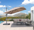 PURPLE LEAF 10 FT Outdoor Umbrella by Unknown