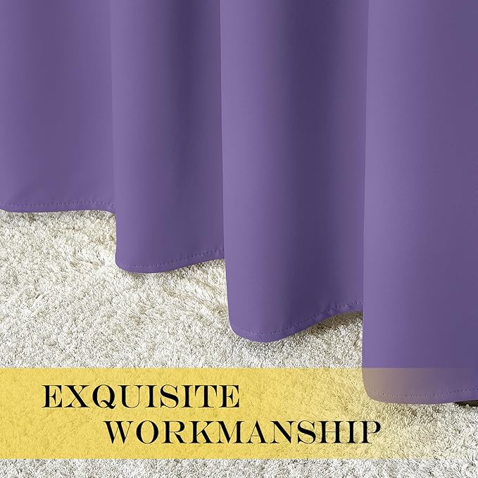 NICETOWN Sliding Door Curtain 108 Inches Long - Image 7